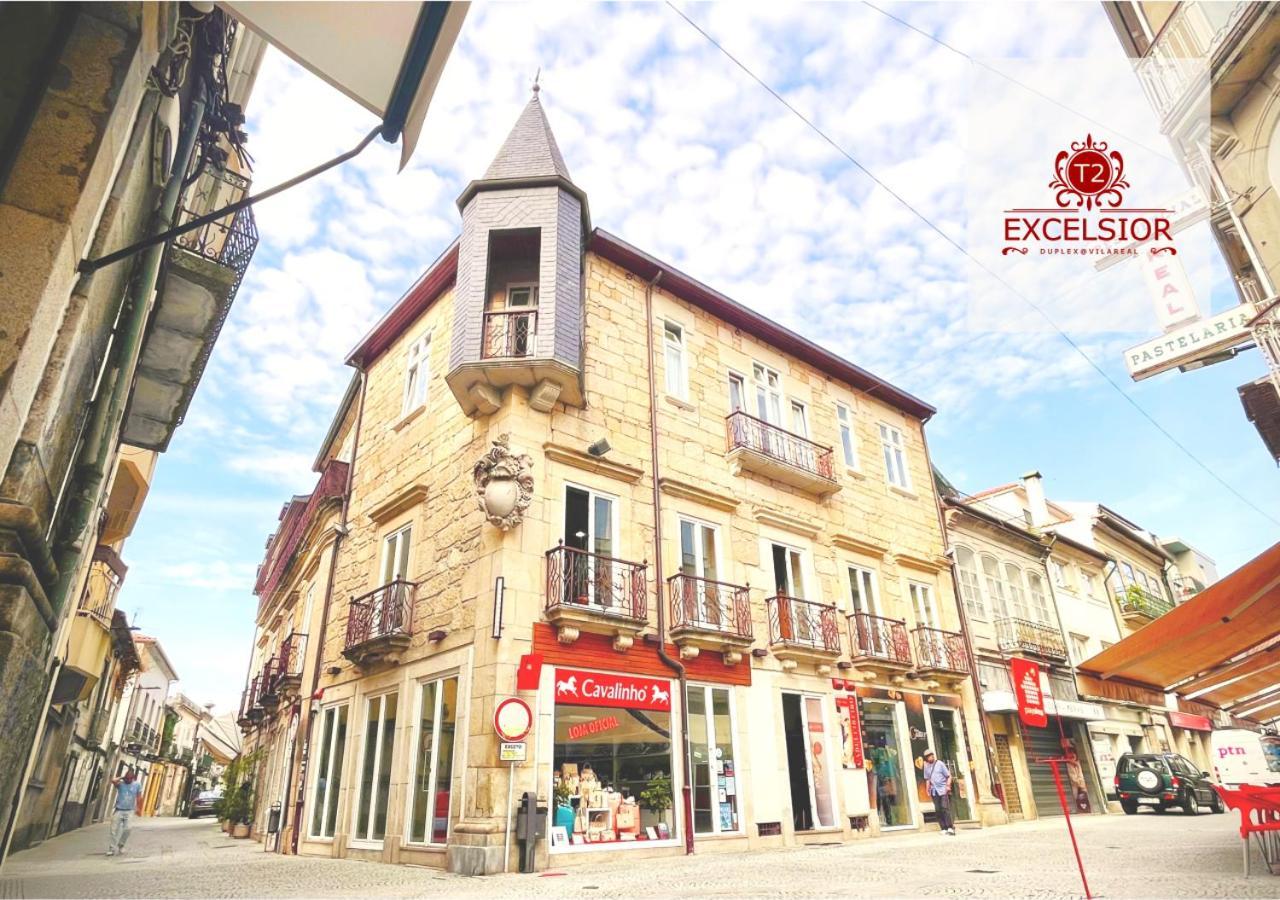 ヴィラ・レアルT2 Duplex - Exclusivo No Centro Historicoアパートメント エクステリア 写真