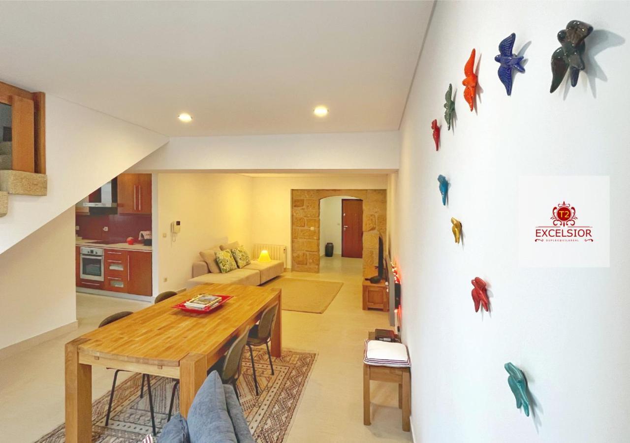 ヴィラ・レアルT2 Duplex - Exclusivo No Centro Historicoアパートメント エクステリア 写真